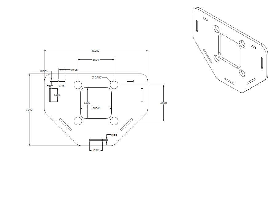 ENSEMBLE PIÉDESTAL ANGULAIRE EN ALUMINIUM + SYSTÈME DE CÂBLE RÉTRACTABLE ASSEMBLÉS - Image 3